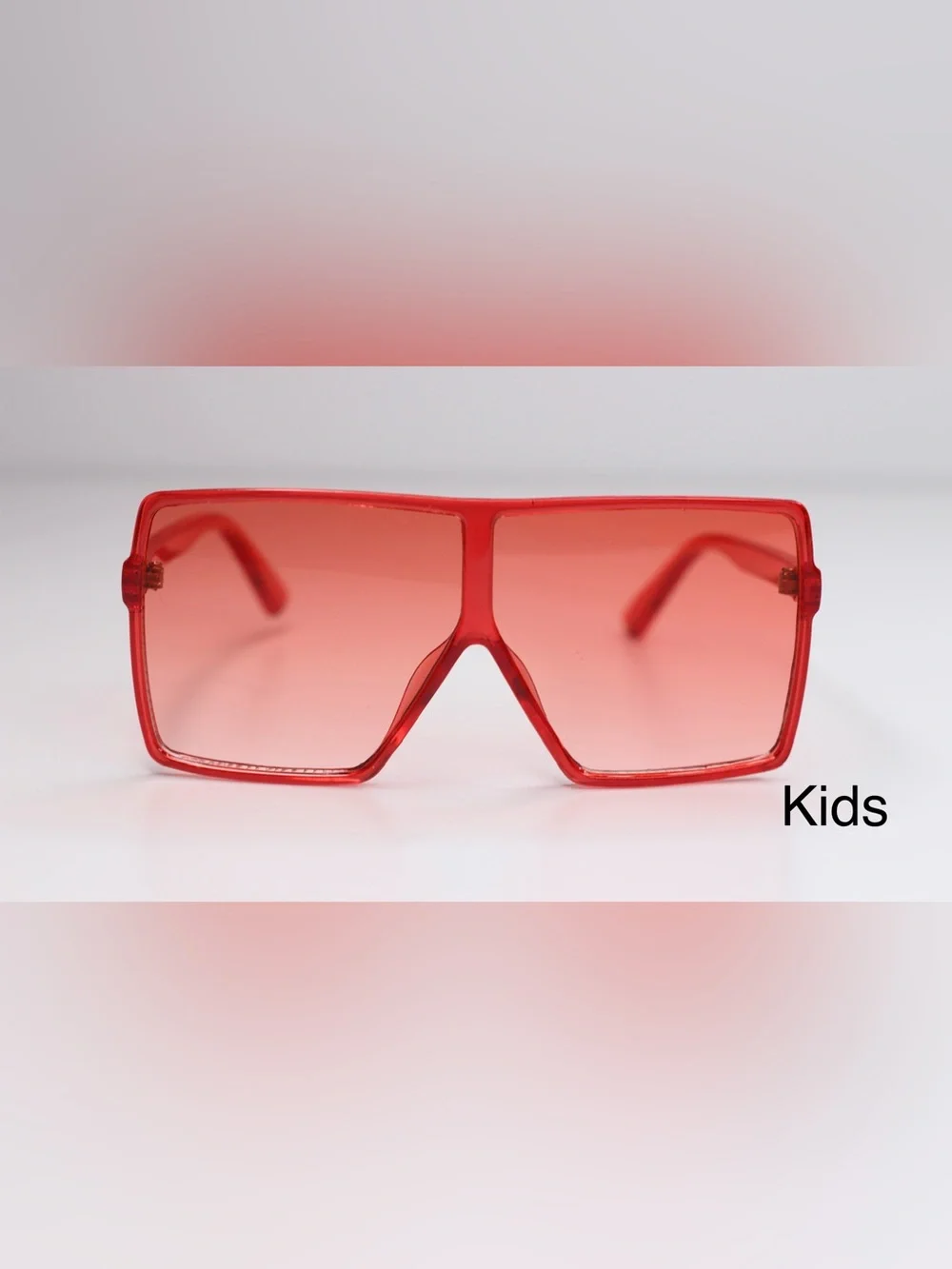Kids Shield Sunglasses - Clear Kids Accessories